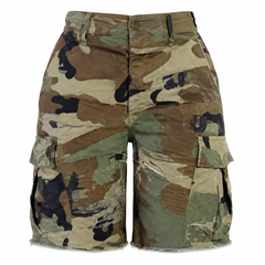 Rugged camo jorts