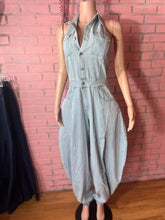 wide leg parachute jumpsuit