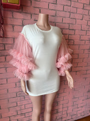 Madam dam ruffled top/dress