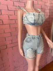 Denim Rehab set