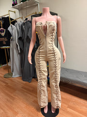 Stiched up jumpsuit