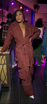 Coverd & fly jumpsuit