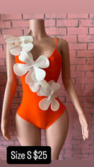 Floral swim suit