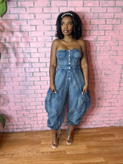 Bubble luxe jumpsuit