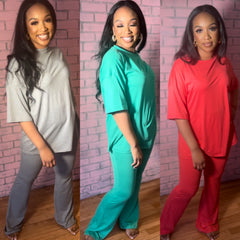 Just chilling flare leg sets