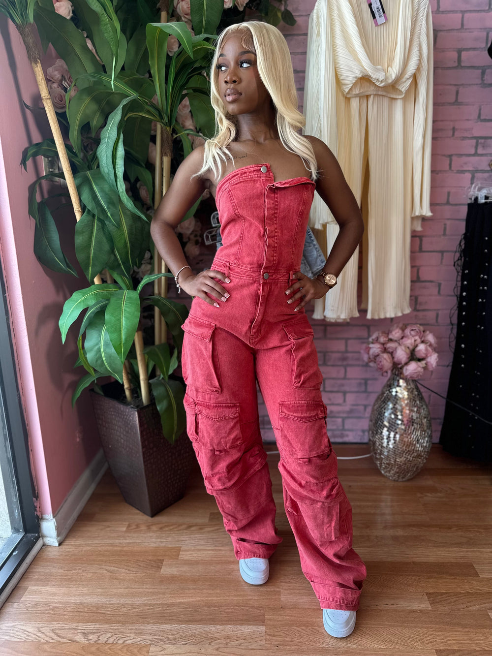 Cargo jumpsuit
