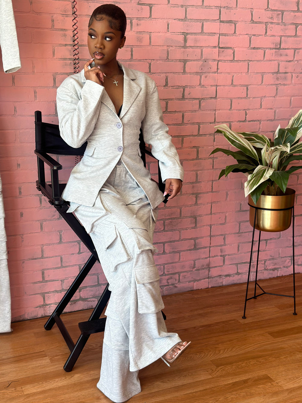 Business casual luxe set