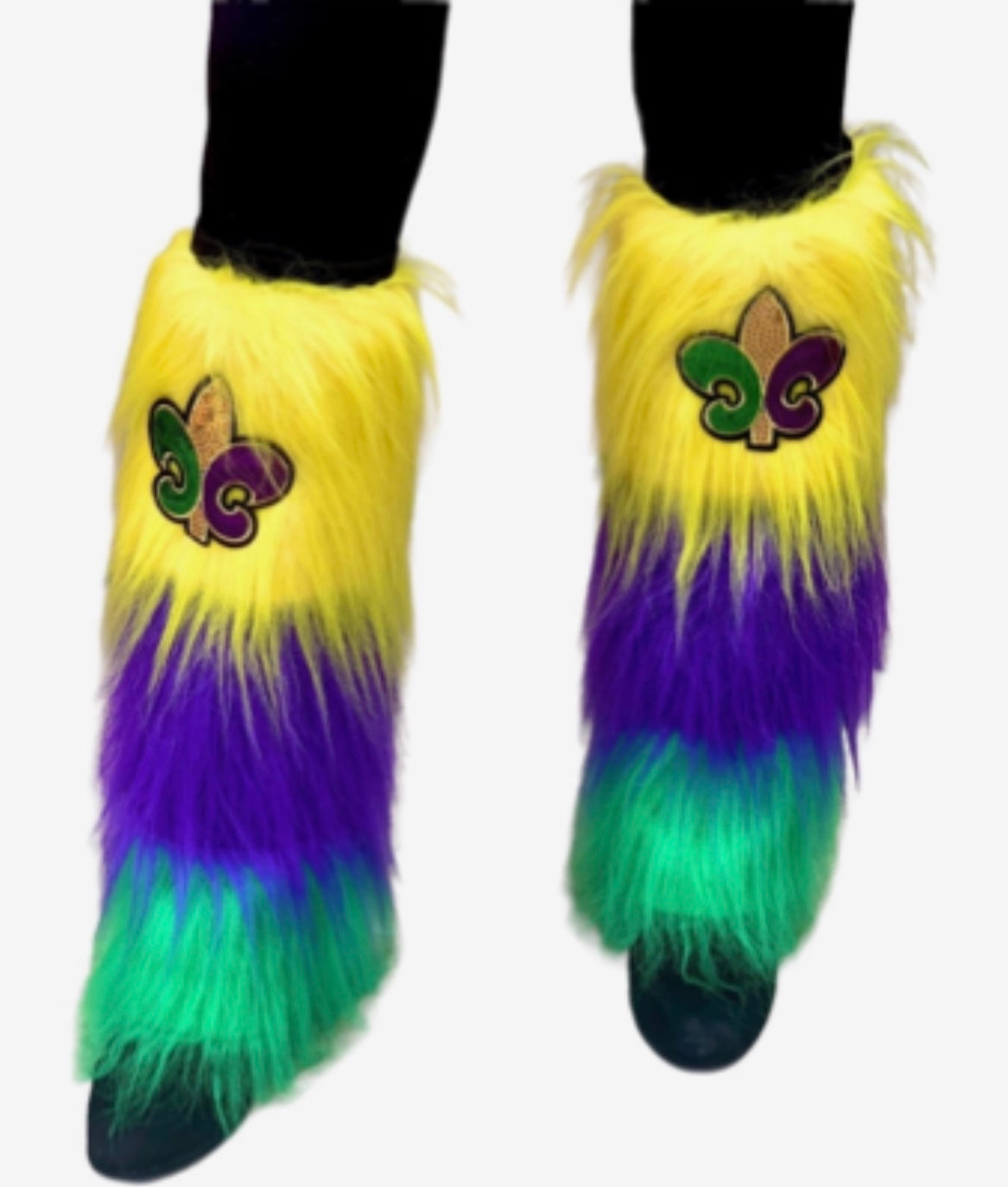 Mardigras leg warmers