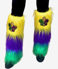 Mardigras leg warmers