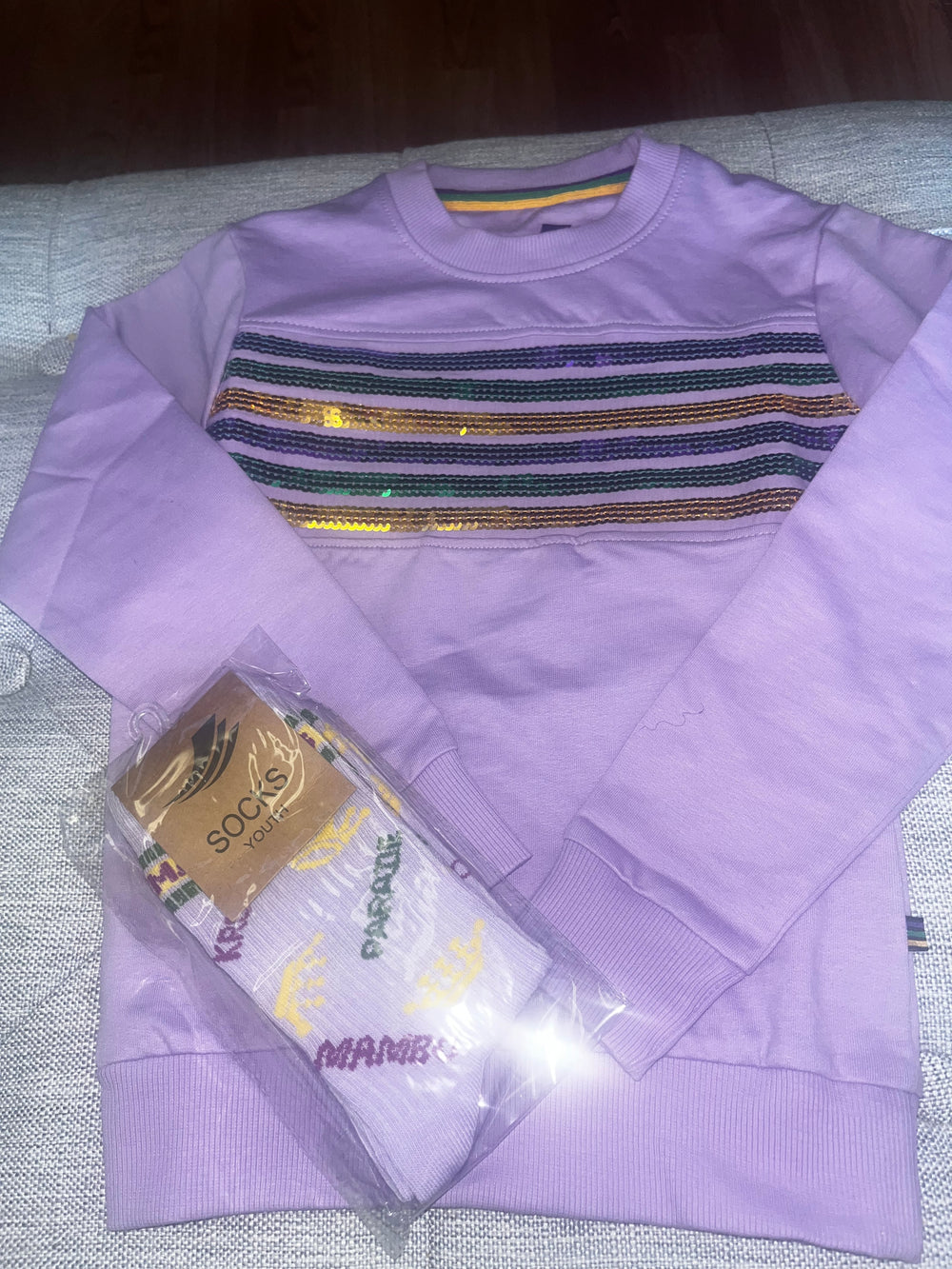 Lavender Rugby girls top only