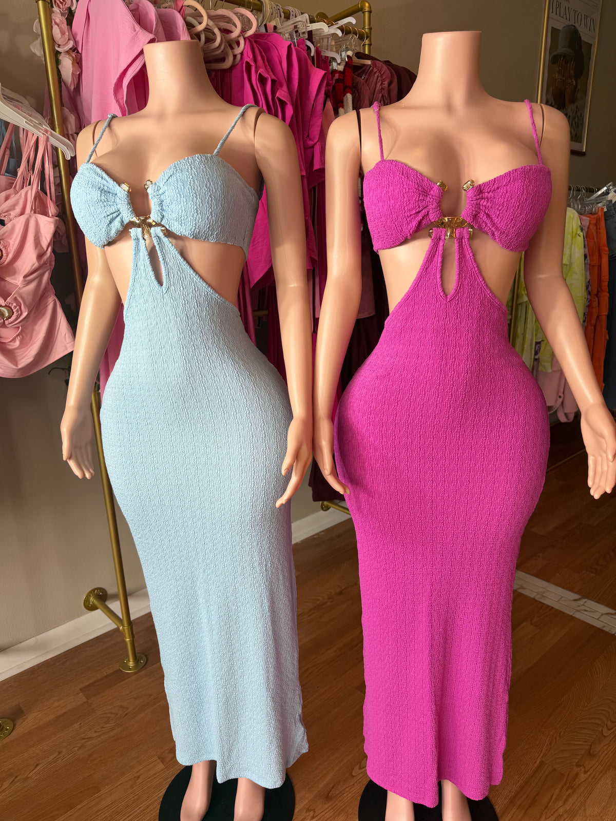 All side out summer dress