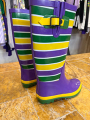Mardigras rain boots Luxe