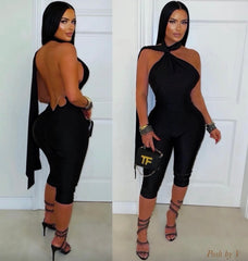 Amina capri romper