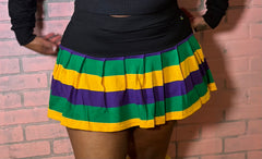 Plus size mardigras skirts