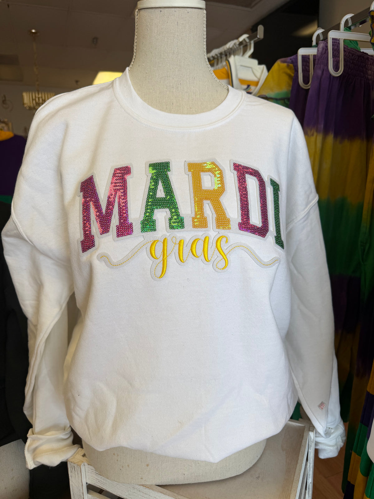 Mardigras sweatshirt
