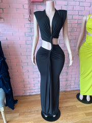 Black essence dress