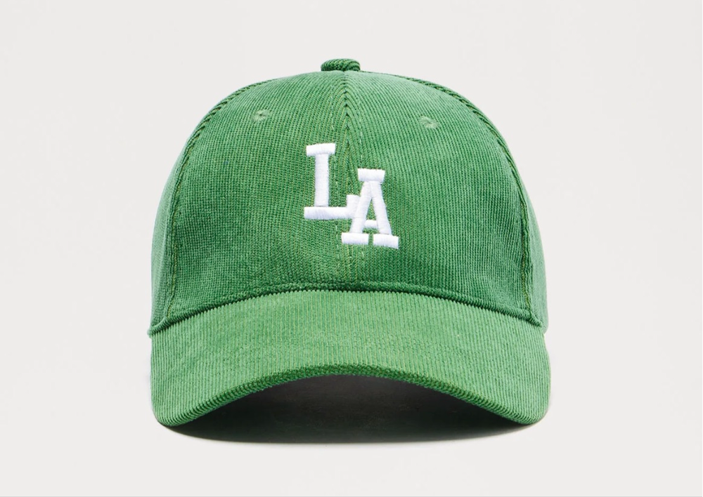 Green LA HAT Mardi Gras edition