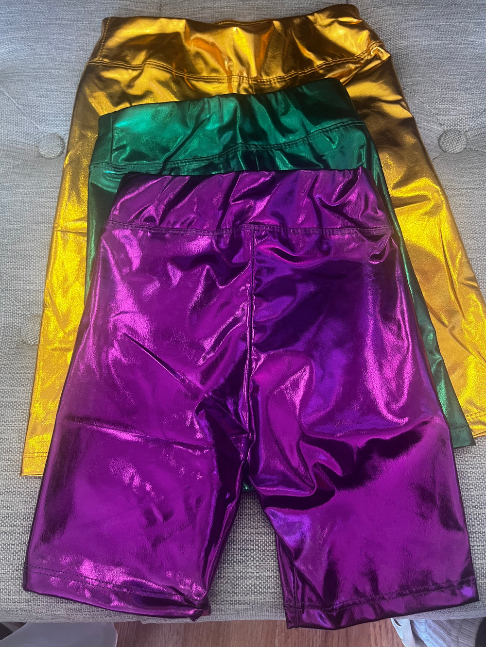 metallic Children shorts