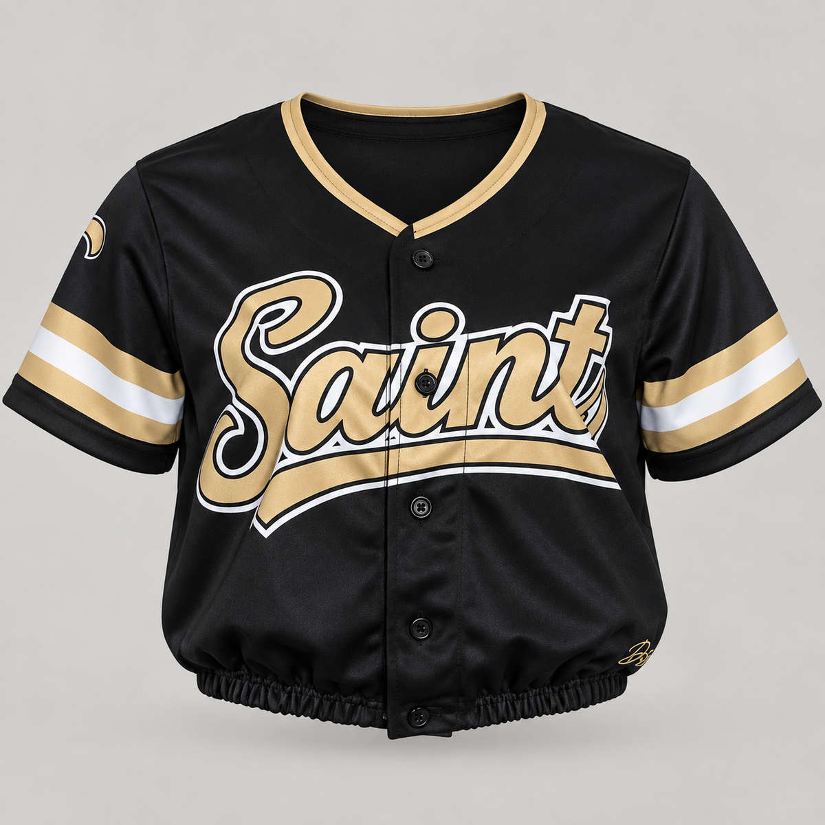 Saints baby cropped pre order (10/14/26)! ⬅️